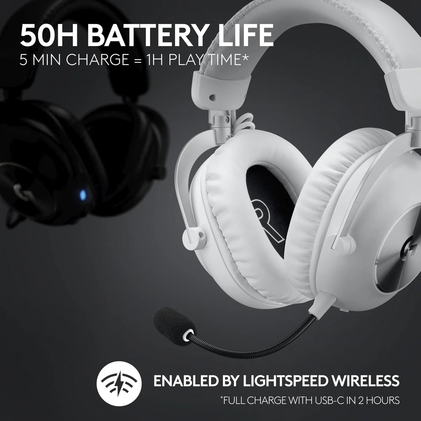 Refurbished - Logitech G PRO X 2 Wireless Gaming Headset - 981-001268