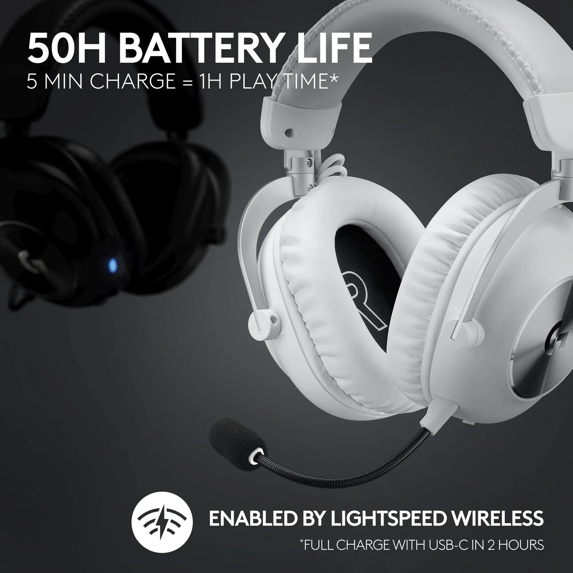 Refurbished - Logitech G PRO X 2 Wireless Gaming Headset - 981-001268